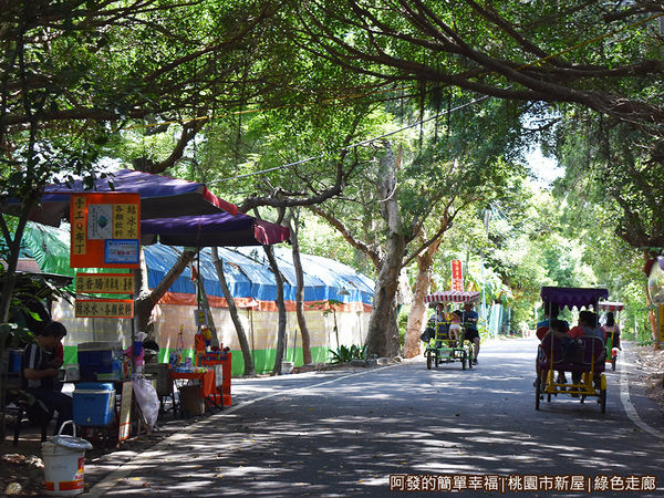 新屋綠色走廊10-天氣雖熱但在這騎車還算涼快.JPG