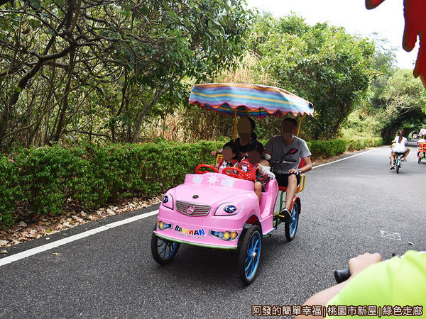 新屋綠色走廊28-汽車車頭造型的親子敞篷協力車.JPG
