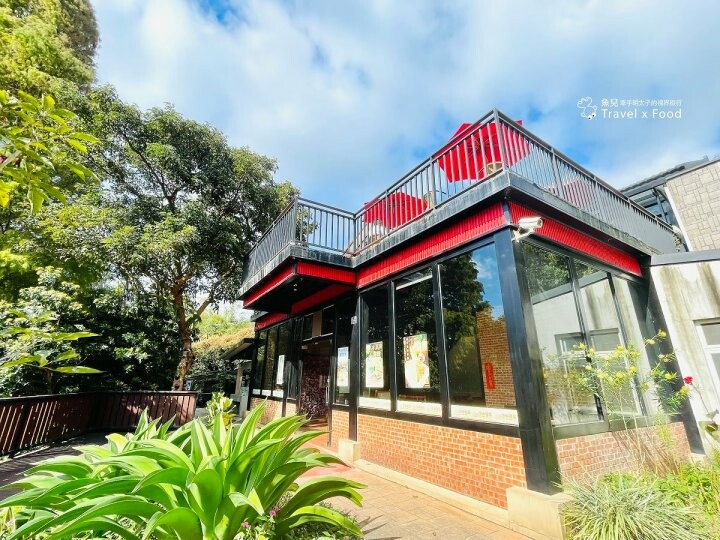 生態、景觀、餐飲與窯烤披薩DIY🍕。農場最高處的咖啡館,九芎湖照咖雅品 @魚兒 x 牽手明太子的「視」界旅行