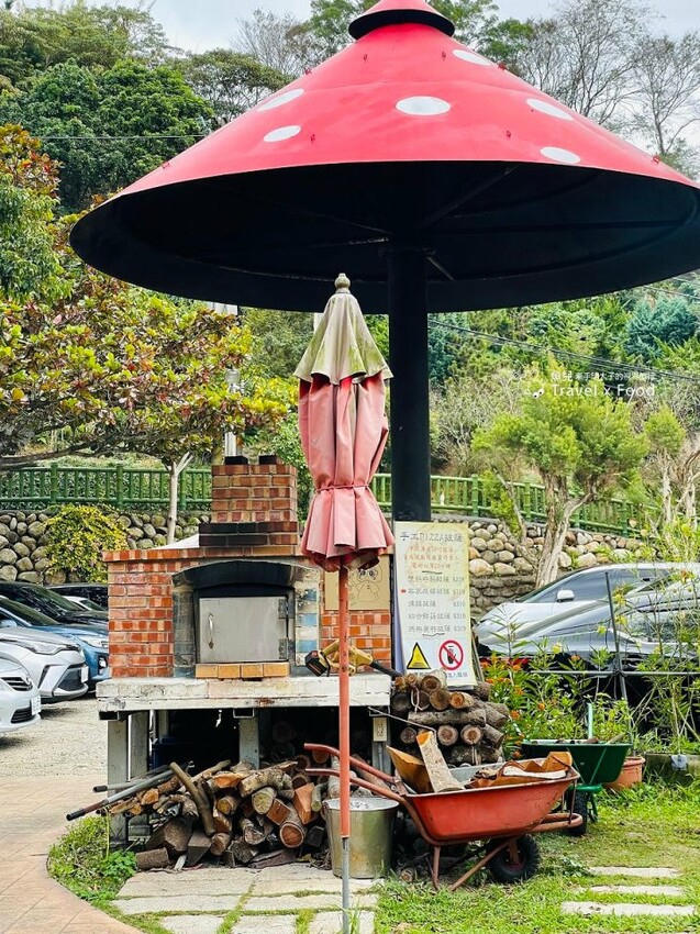 生態、景觀、餐飲與窯烤披薩DIY🍕。農場最高處的咖啡館,九芎湖照咖雅品 @魚兒 x 牽手明太子的「視」界旅行