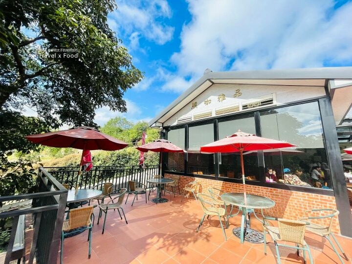 生態、景觀、餐飲與窯烤披薩DIY🍕。農場最高處的咖啡館,九芎湖照咖雅品 @魚兒 x 牽手明太子的「視」界旅行