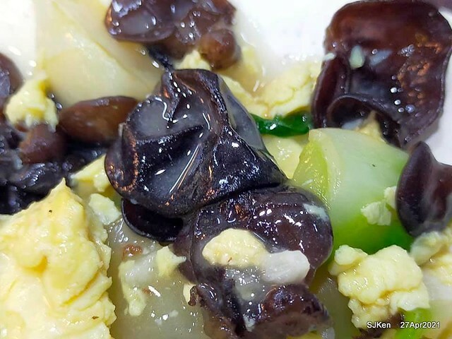 《慶陳雞》(Taiwan chicken & Matsusaka pork with mustard vegetable), Taiwan dishes restaurant,Taipei,Taiwan, SJKen, Apr 27,2021