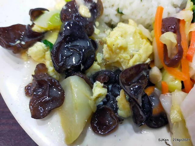 《慶陳雞》(Taiwan chicken & Matsusaka pork with mustard vegetable), Taiwan dishes restaurant,Taipei,Taiwan, SJKen, Apr 27,2021