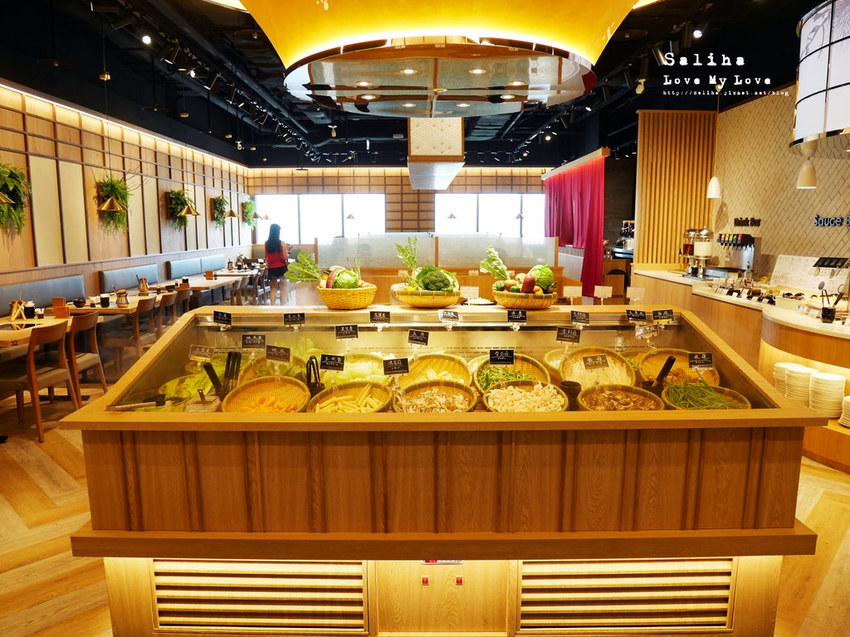 台北劍南路站大直美麗華餐廳美食推薦溫野菜涮涮鍋壽喜燒吃到飽 (1)