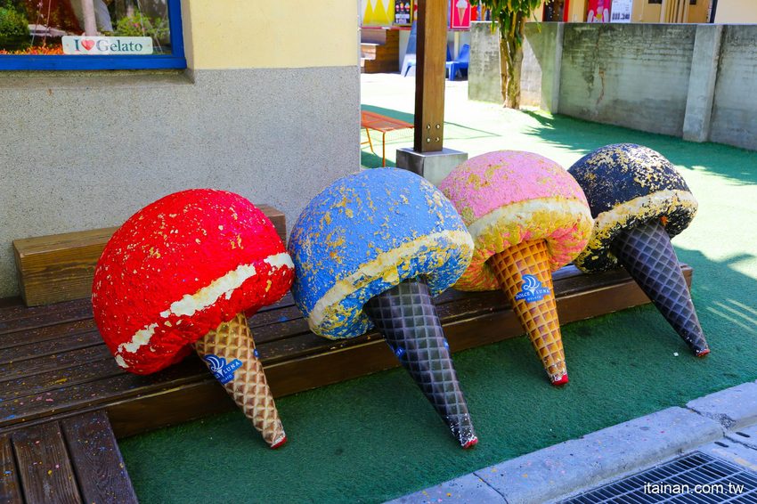 超吸睛!!審計新村超美打卡點，好吃好玩好拍!!『Dolce Luna甜月亮義大利手作冰淇淋』 - 台南好Food遊