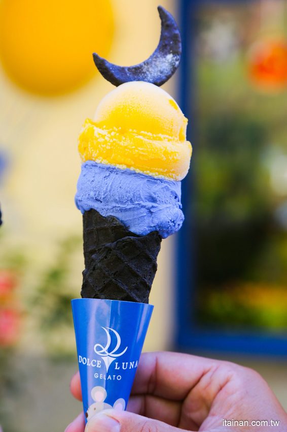 超吸睛!!審計新村超美打卡點，好吃好玩好拍!!『Dolce Luna甜月亮義大利手作冰淇淋』 - 台南好Food遊