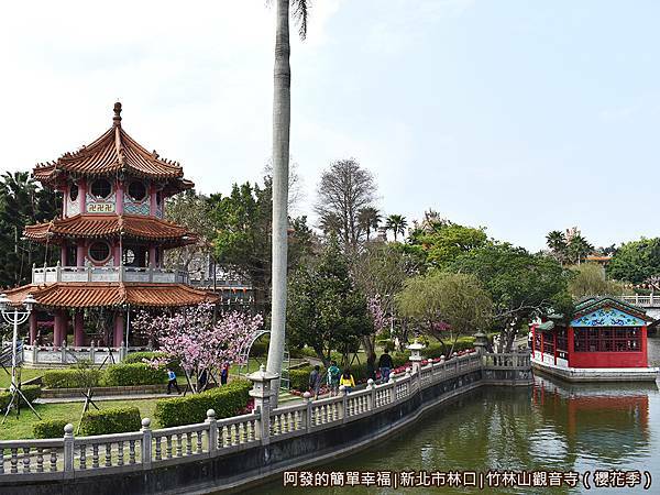 竹林山觀音寺21-濃厚的中國江南式庭園風.JPG