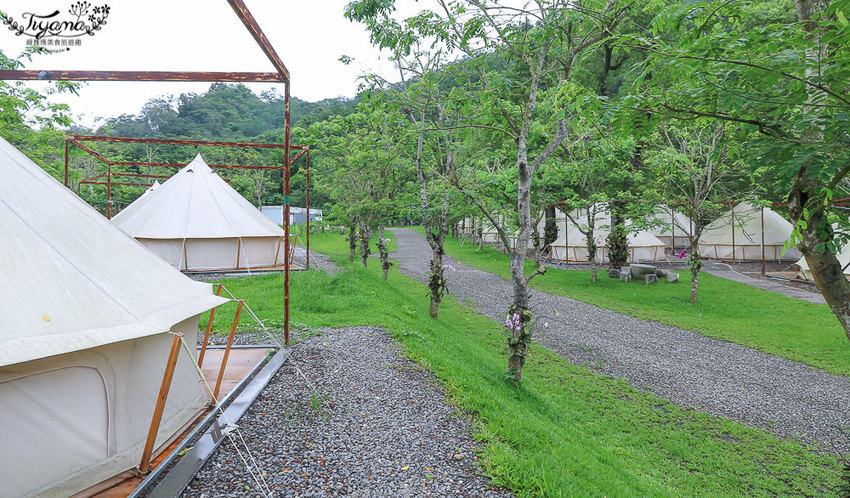 高雄露營住宿.Glamping豪華露營：蝶舞澗|蟬說：瀰蝶源記~1泊3食 輕鬆露營好好玩 - 緹雅瑪 美食旅遊趣