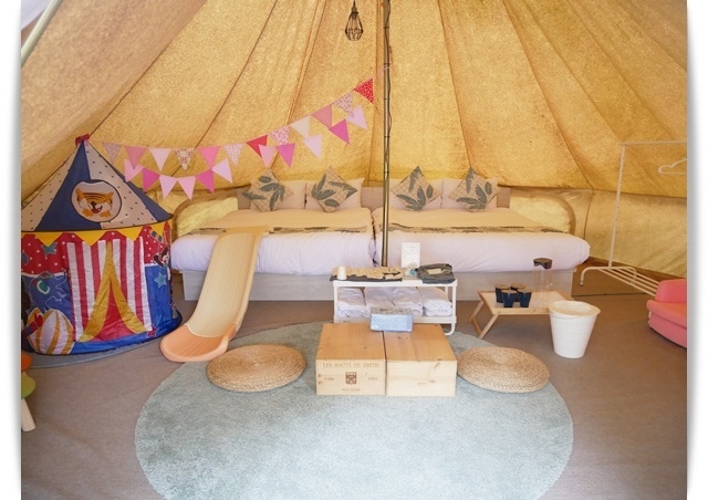 高雄美濃「蝶舞澗」帶著孩子來場豪華Glamping露營吧 ♪