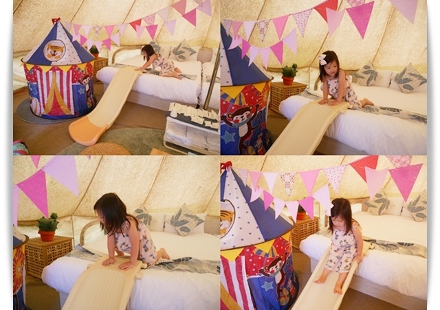 高雄美濃「蝶舞澗」帶著孩子來場豪華Glamping露營吧 ♪