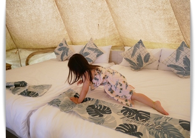 高雄美濃「蝶舞澗」帶著孩子來場豪華Glamping露營吧 ♪