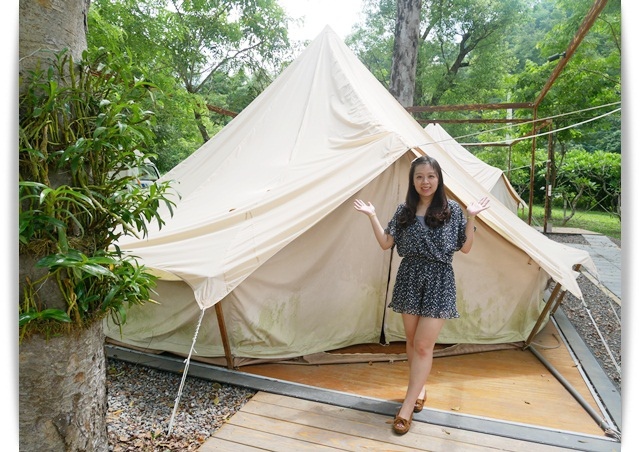 高雄美濃「蝶舞澗」帶著孩子來場豪華Glamping露營吧 ♪