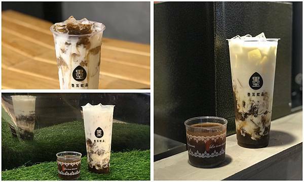 （台中健康飲）墨耳飲品（金典店)－材實料營養好喝飲品！黑木耳白木耳都好好喔！再來份現烤披薩，金典商場必吃下午茶！墨忘初衷。墨耳飲品