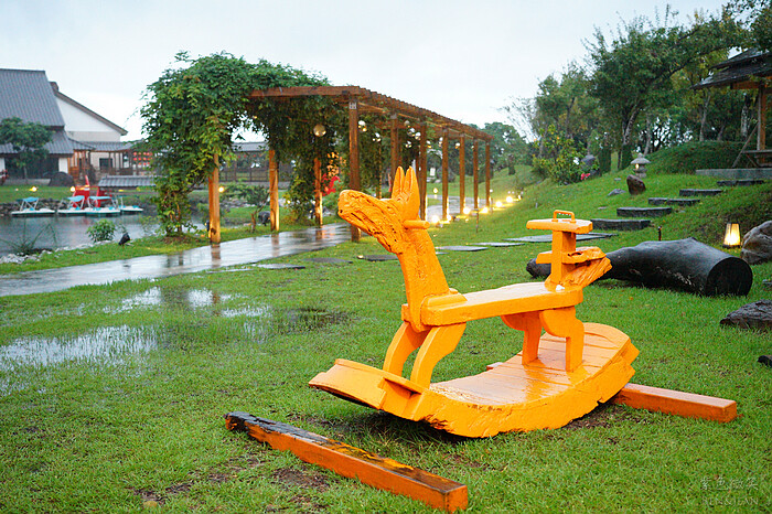 宜蘭縣五結鄉綠舞觀光飯店》日式浴衣體驗,騎士堡遊戲區、和菓子DIY、忍者活動體驗、溫泉泡湯、划船體驗,綠舞日式主題