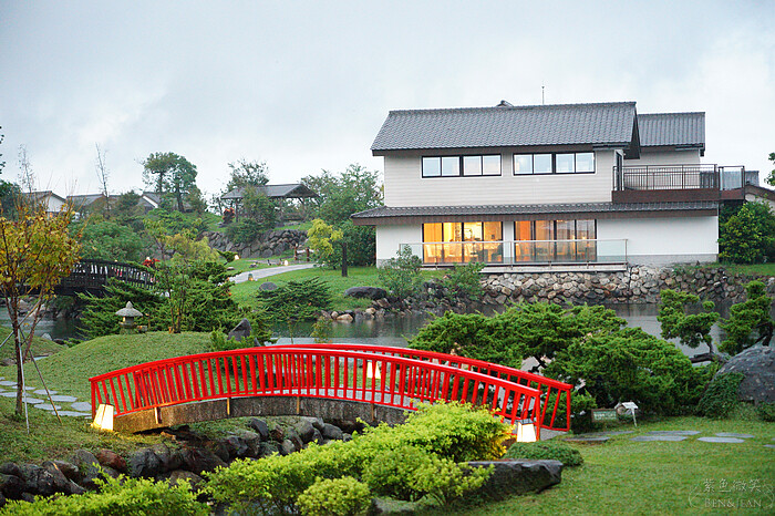 宜蘭縣五結鄉綠舞觀光飯店》日式浴衣體驗,騎士堡遊戲區、和菓子DIY、忍者活動體驗、溫泉泡湯、划船體驗,綠舞日式主題