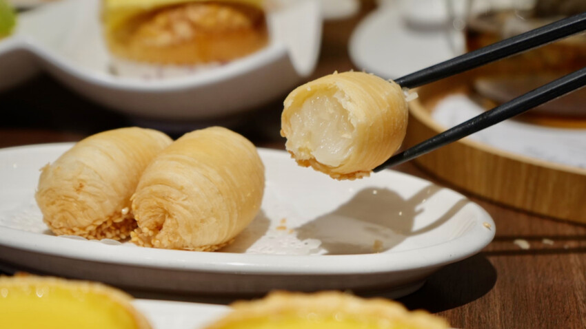 台北市中山區[台北美食] 檀島香港茶餐廳｜超推薦！隱藏版晚餐套餐／蛋撻／菠蘿三兄弟必點！