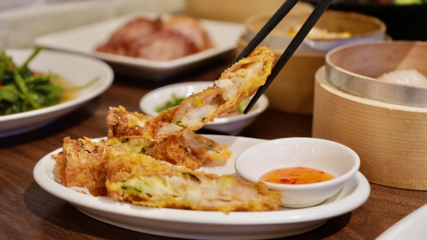 台北市中山區[台北美食] 檀島香港茶餐廳｜超推薦！隱藏版晚餐套餐／蛋撻／菠蘿三兄弟必點！