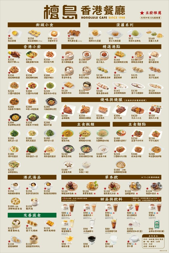 台北市中山區[台北美食] 檀島香港茶餐廳｜超推薦！隱藏版晚餐套餐／蛋撻／菠蘿三兄弟必點！