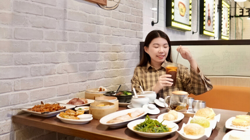 台北市中山區[台北美食] 檀島香港茶餐廳｜超推薦！隱藏版晚餐套餐／蛋撻／菠蘿三兄弟必點！