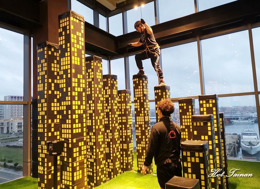 全台最大室內體能挑戰極限空間!澎湖室內景點推薦:Go star星探索 - 熱血玩台南。跳躍新世界