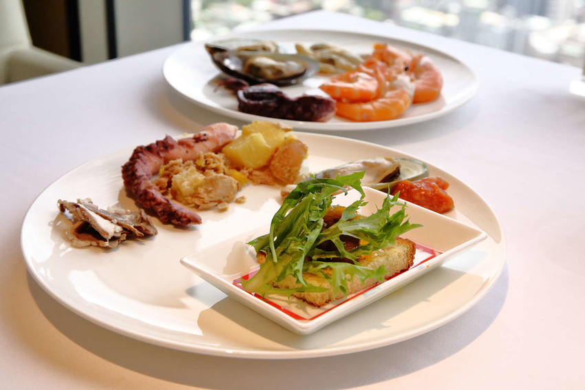 【食。台北】馬可波羅義大利餐廳-香格里拉台北遠東國際大飯店〜假日限定早午餐，高貴華麗的早午餐盛宴，晚起鳥兒有蟲吃，而且還吃到飽！