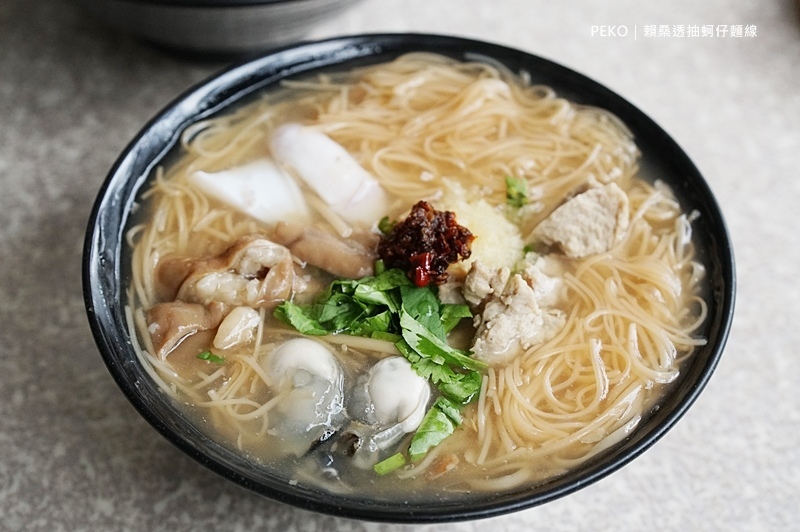 龍山寺美食.賴桑透抽蚵仔麵線.萬華美食.賴桑麵線.萬華海鮮麵線.透抽麵線.大理街麵線.台北蚵仔麵線.
