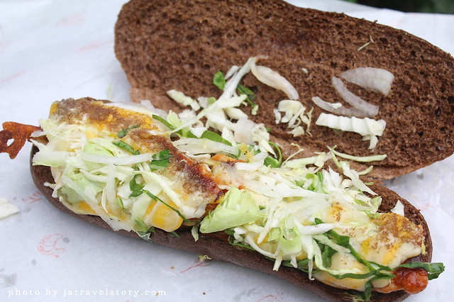 魚雷起司三明治 麵包口味自由搭配,板烤雞腿起司三明治鹹香涮嘴【捷運公館】公館美食/台大美食 @J&A的旅行