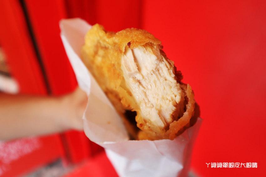 新竹下午茶外送推薦嵐町雞排!比臉還要大的爆汁厚切雞排,巨無霸酥炸深海魷魚