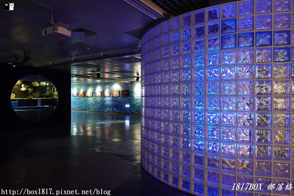 【屏東。長治】農業生物科技園區。觀賞水族展示廳。宛如置身水底世界。感受與上百種珍稀魚蝦美麗的身影共舞