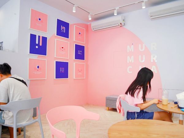 【台中美食】!mㄇㄇ茶MURMURCHA│台中北區 網美餐廳 創新ㄈㄈ包x奶蓋系列特色飲品! 可愛小ㄇ陪你一起吃好料♥