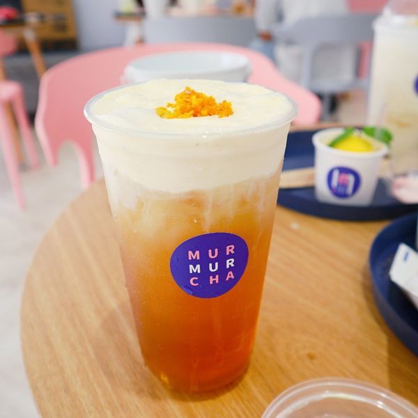 【台中美食】!mㄇㄇ茶MURMURCHA│台中北區 網美餐廳 創新ㄈㄈ包x奶蓋系列特色飲品! 可愛小ㄇ陪你一起吃好料♥