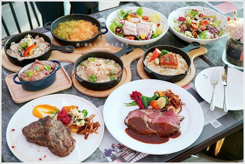 【台南】LUMIÈRE美．食光 餐酒館．最美玻璃屋景觀餐廳!