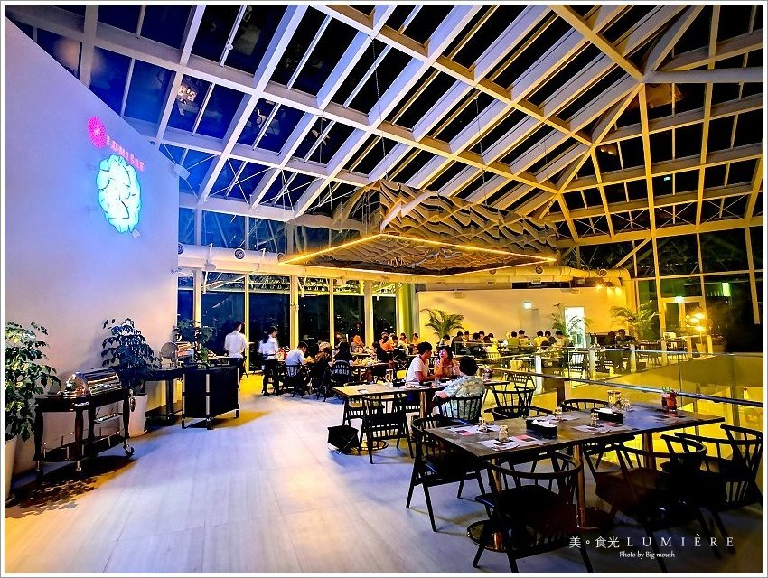 【台南】LUMIÈRE美．食光 餐酒館．最美玻璃屋景觀餐廳!