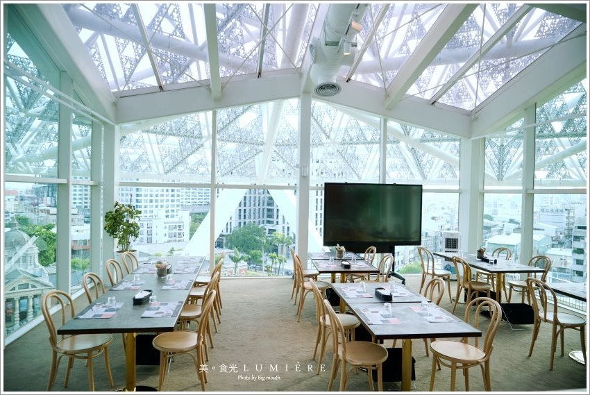 【台南】LUMIÈRE美．食光 餐酒館．最美玻璃屋景觀餐廳!