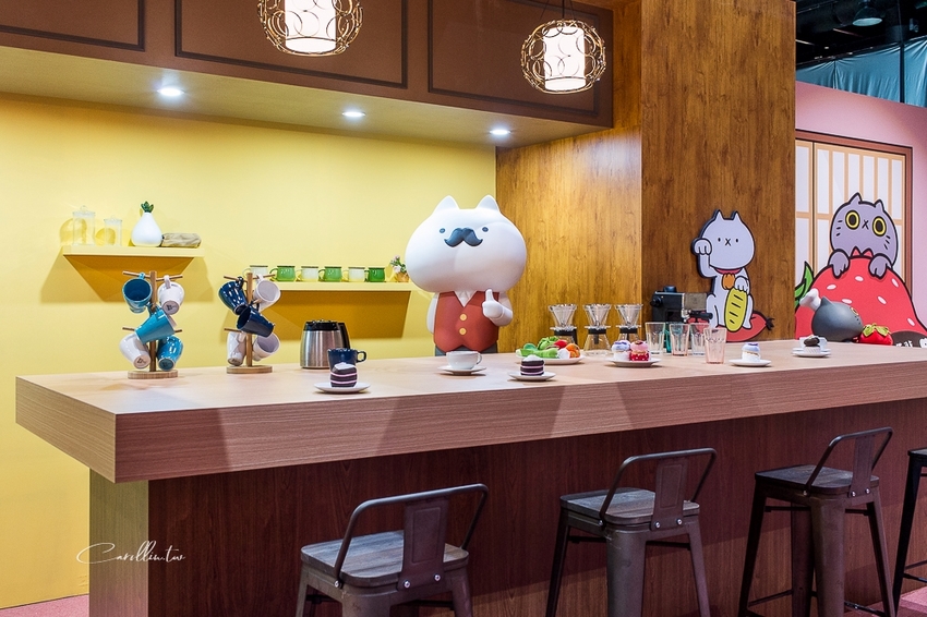 反應過激的貓 三周年特展 - Line人氣貼圖 吾輩は猫です - 卡琳。摸魚兒趣