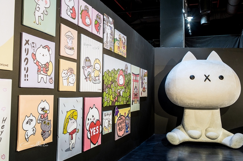 反應過激的貓 三周年特展 - Line人氣貼圖 吾輩は猫です - 卡琳。摸魚兒趣