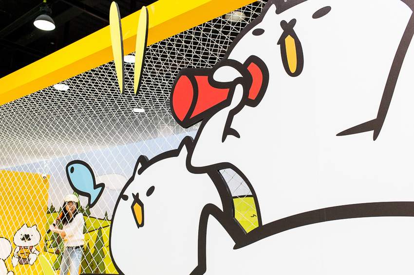 反應過激的貓 三周年特展 - Line人氣貼圖 吾輩は猫です - 卡琳。摸魚兒趣