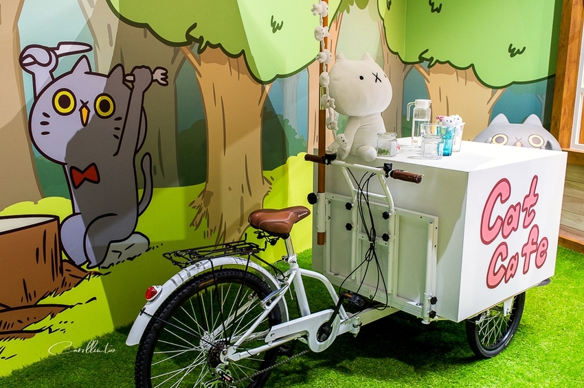 反應過激的貓 三周年特展 - Line人氣貼圖 吾輩は猫です - 卡琳。摸魚兒趣