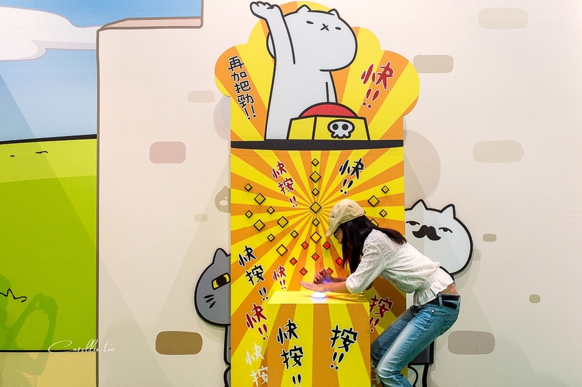 反應過激的貓 三周年特展 - Line人氣貼圖 吾輩は猫です - 卡琳。摸魚兒趣