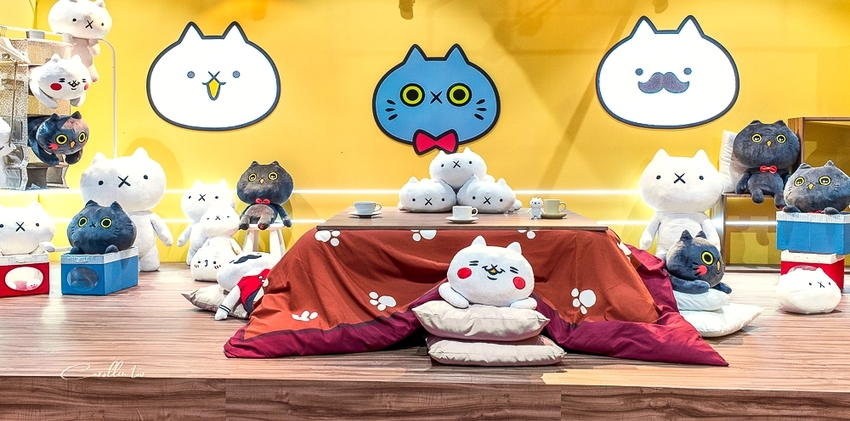 反應過激的貓 三周年特展 - Line人氣貼圖 吾輩は猫です - 卡琳。摸魚兒趣