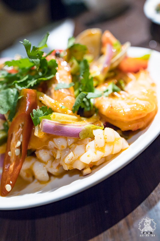 泰獅泰式料理|台北中正北車食記|地表最浮誇的月亮蝦餅厚度,藏身於極度隱密小巷的平價泰式料理,CP超高大推薦 - 卡爾茗 C.L.M.