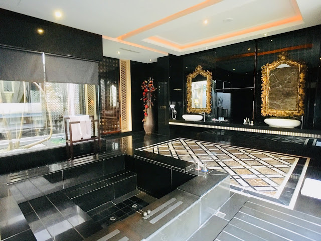 [中壢住宿] 摩斯時尚汽車旅館｜隱身靜謐住宅區的時尚Villa，平價享有豪宅裝潢、游泳池、KTV、按摩浴缸、黃金雨、蒸氣浴等奢侈享受！