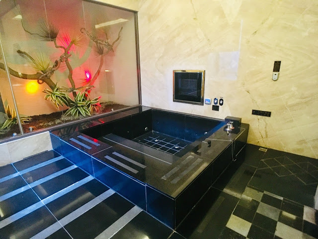 [中壢住宿] 摩斯時尚汽車旅館｜隱身靜謐住宅區的時尚Villa，平價享有豪宅裝潢、游泳池、KTV、按摩浴缸、黃金雨、蒸氣浴等奢侈享受！