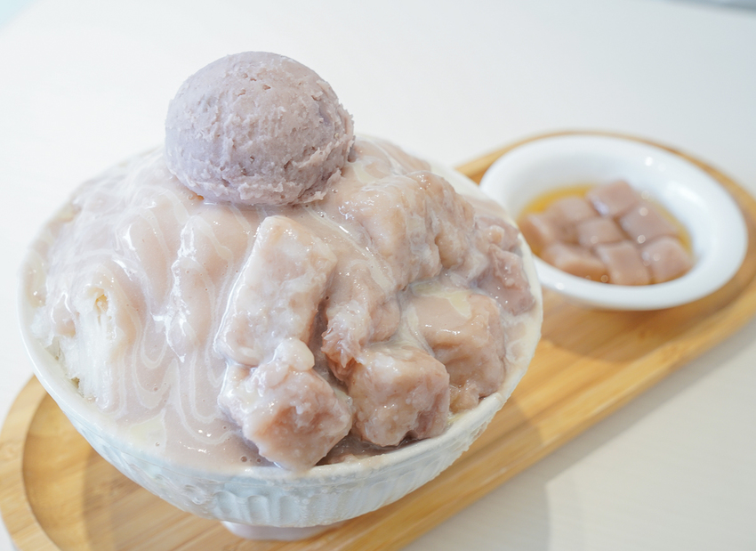 [高雄冰店推薦]呷丸味(文山店)-芋頭控最愛!芋頭芋泥芋圓滿滿的極致芋頭冰 - 美食好芃友