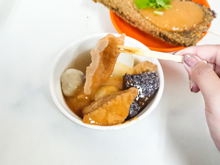 source: imgur.com 台北中正|國都甜不辣-古亭老店,鹹甜滋味的甜不辣