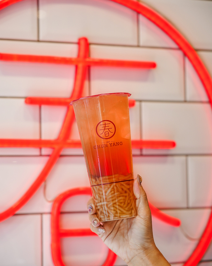 春陽茶事 覆盆子烏龍 新品上市 莓果與烏龍茶香超match 時尚手搖飲推薦 @台南國華店22A.jpg