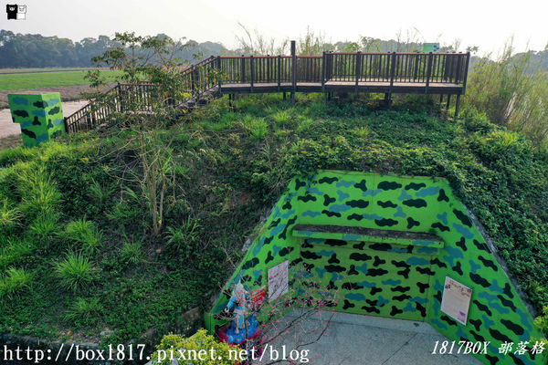 【南投。名間】七星陣地公園。軍事防空碉堡。結合軍武火炮設施。欣賞「茶的故鄉」松嶺茶園風光
