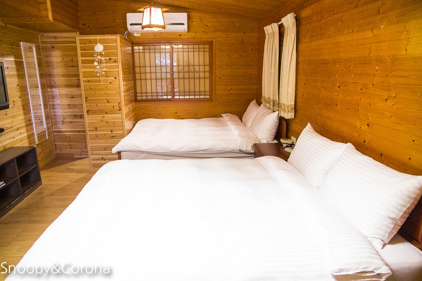 【桃園住宿】拉拉山住宿推薦/拉拉山和風山莊/烤肉民宿推薦~浪漫歐式白色木屋,一年四季皆有不同美景