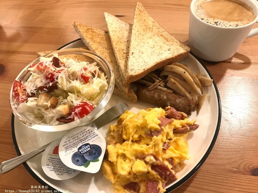 【新北三重區】三重美食『原昇行』隱藏巷弄中早午餐,現點現製作 附餐及配菜都自己搭配, CP值頗高~