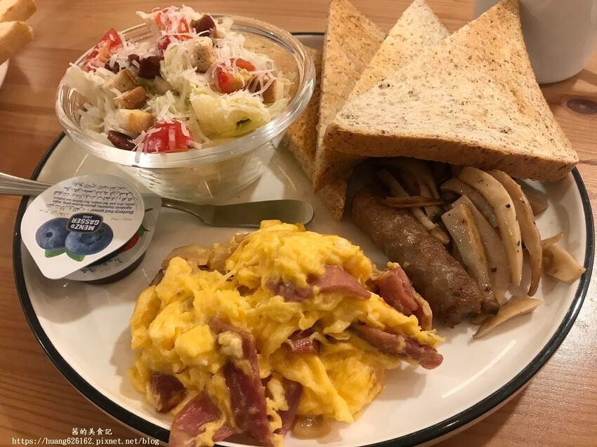 【新北三重區】三重美食『原昇行』隱藏巷弄中早午餐,現點現製作 附餐及配菜都自己搭配, CP值頗高~